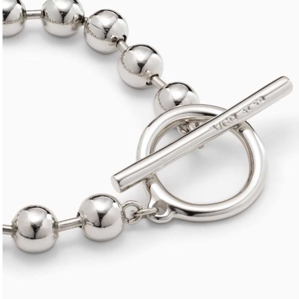 UNO de 50 Silver Beaded Bracelet - Picture 2 of 4